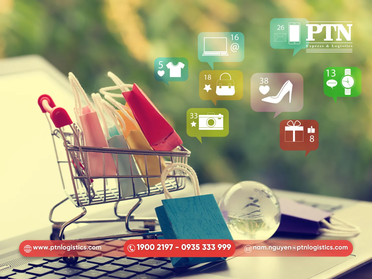 Nhu cầu tăng mạnh từ thương mại điện tử