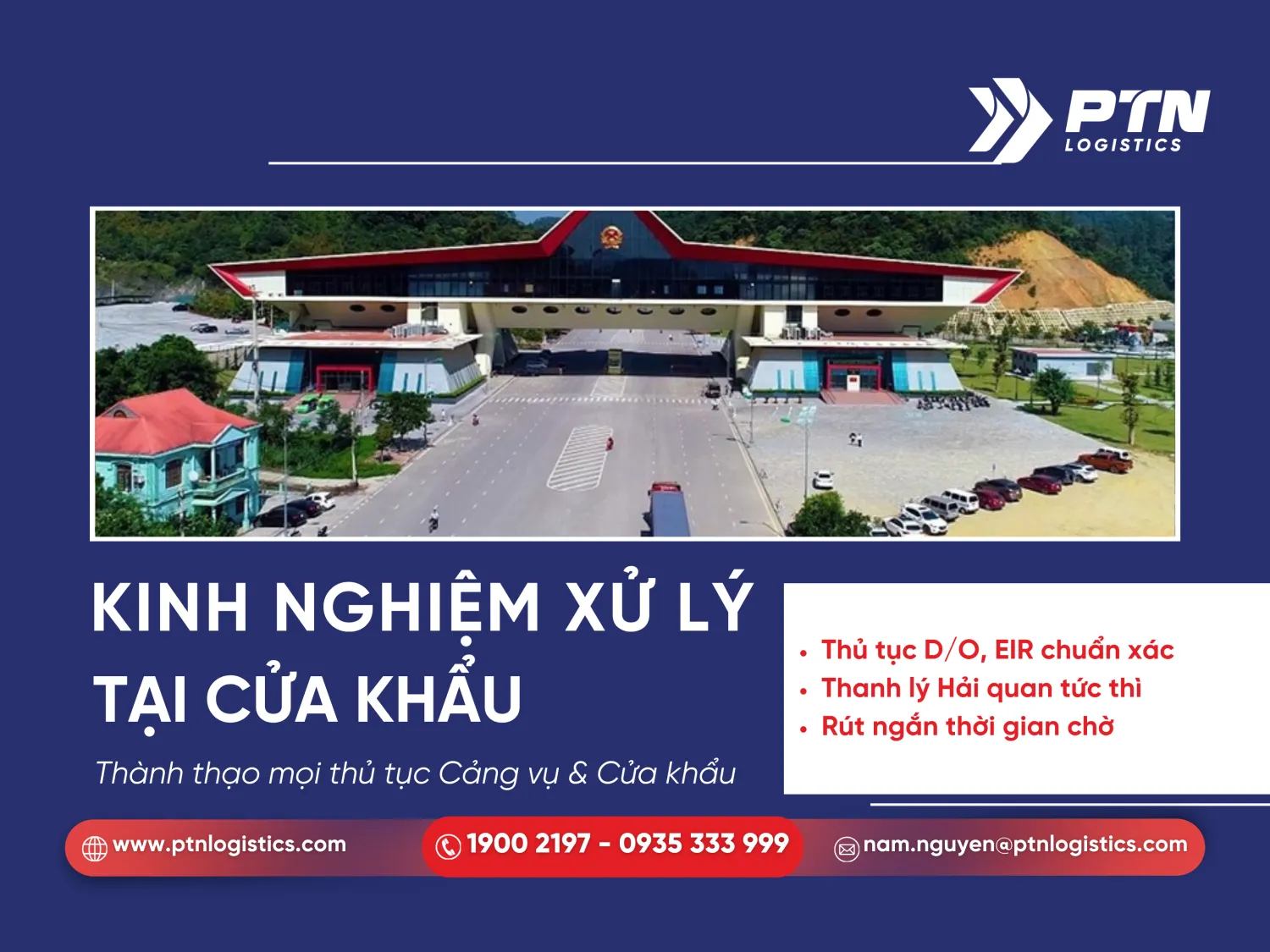 Những kinh nghiệm xử lý tại các cửa khẩu