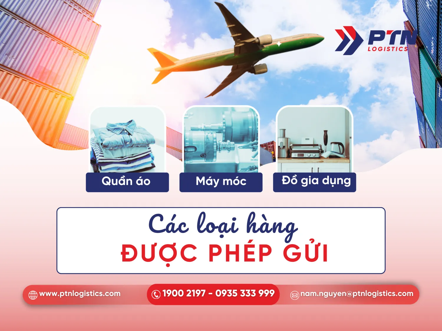 Những loại hàng hóa được phép gửi từ Nhật về Việt Nam