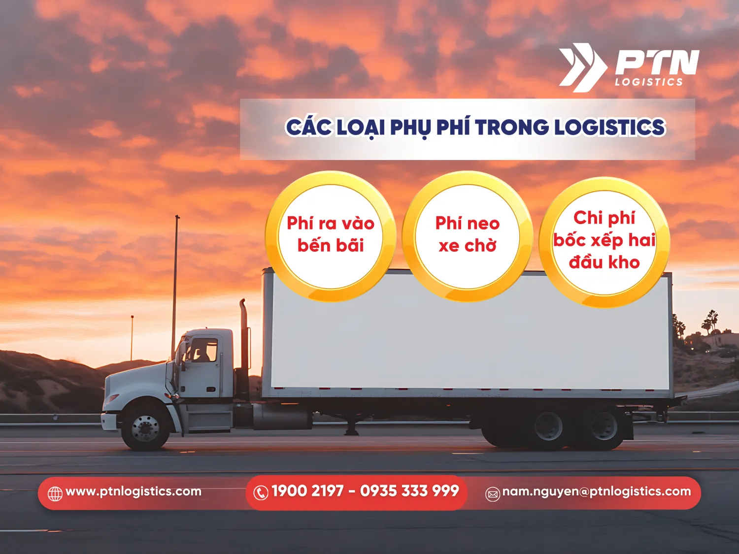 Những loại phụ phí trong logistics