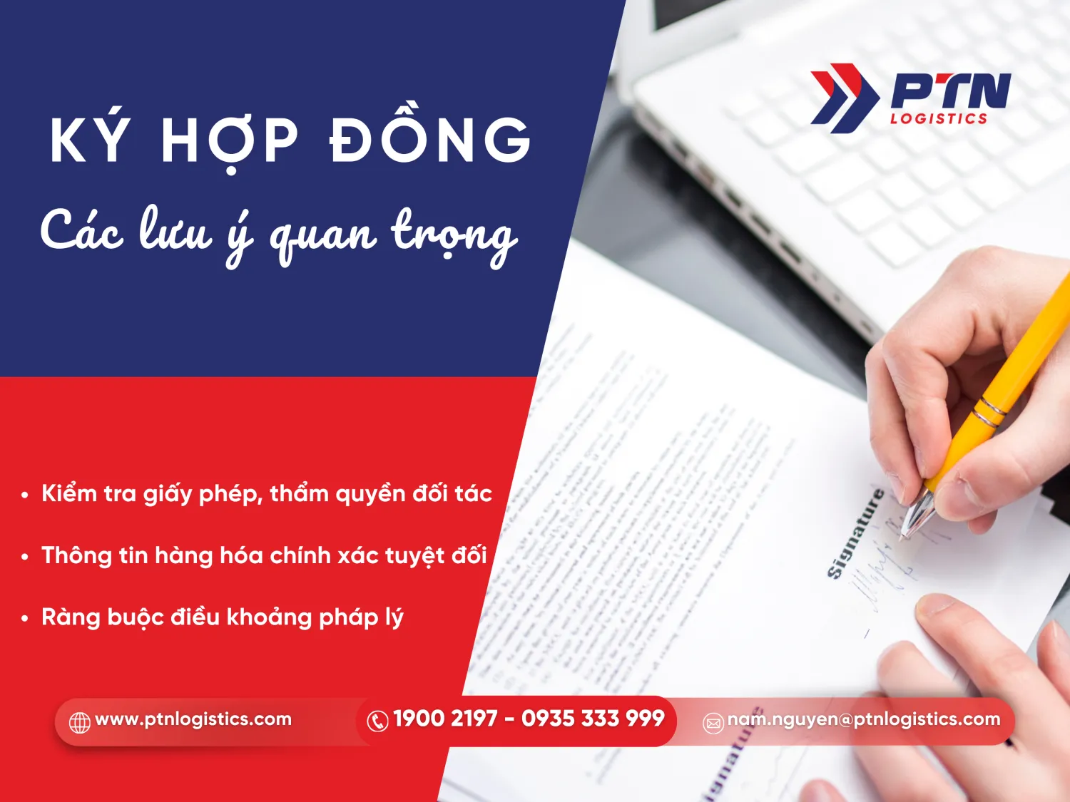 Những lưu ý khi ký hợp đồng vận chuyển hàng hóa quốc tế