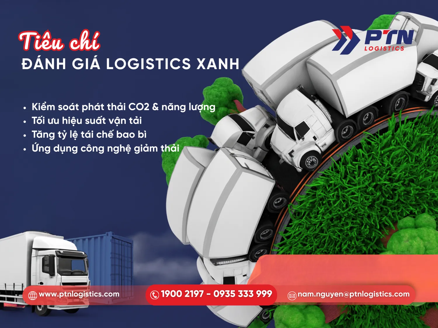 Những tiêu chí đánh giá logistics xanh