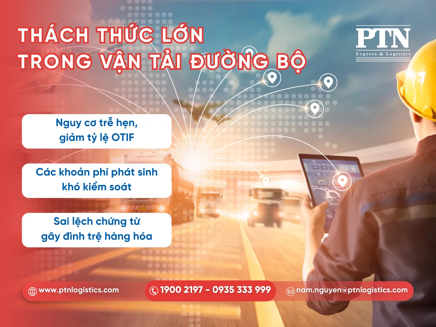 Những vấn đề thường gặp trong quản lý vận tải đường bộ