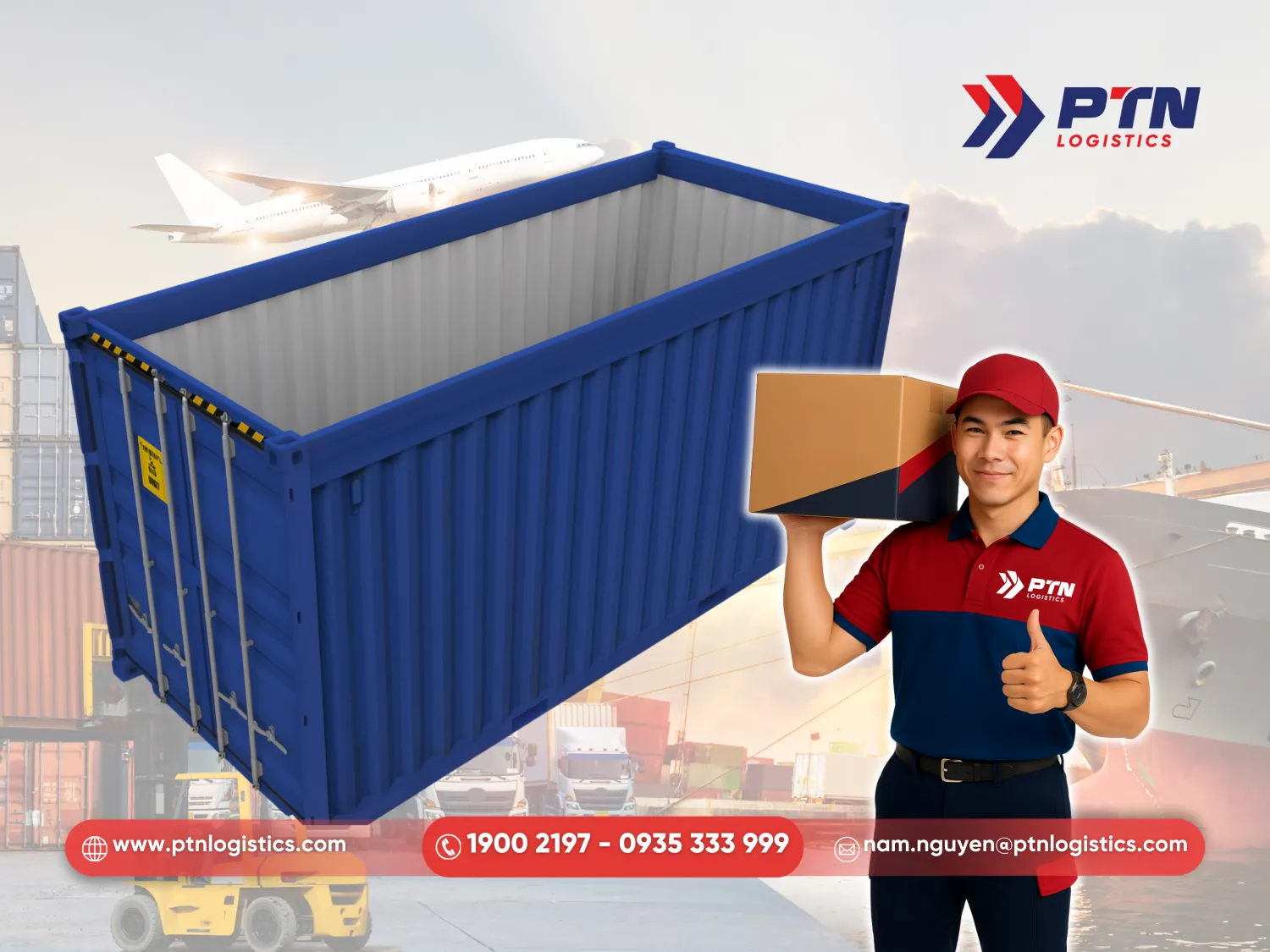 Open top container phù hợp cho hàng cao qua mái