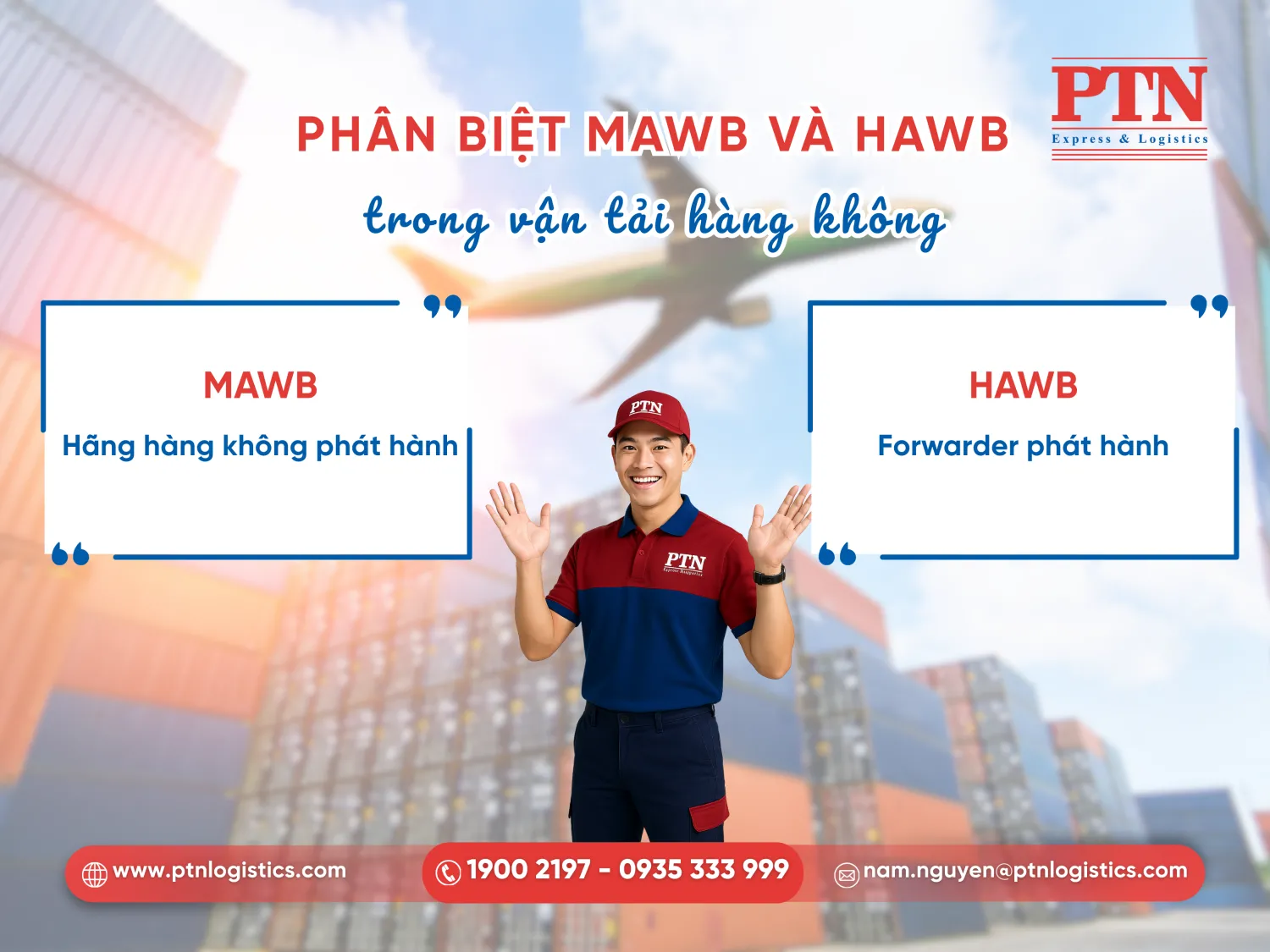 Phân loại MAWB - HAWB