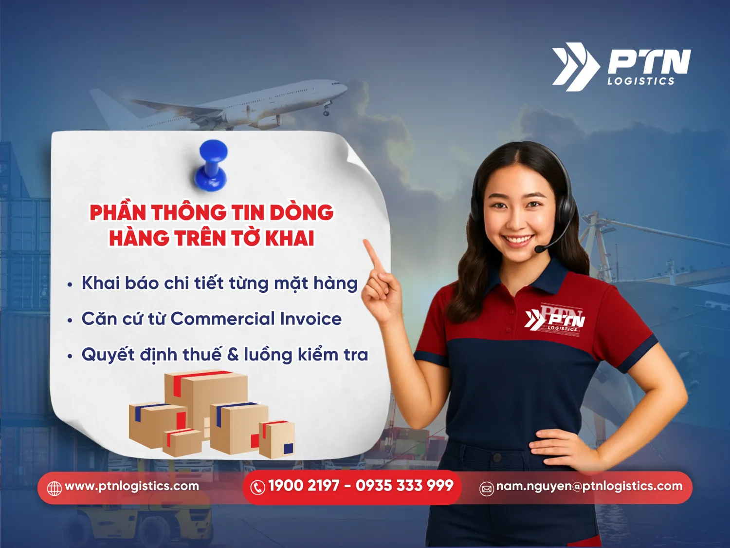 Phần thông tin đóng hàng trên tờ khai hải quan