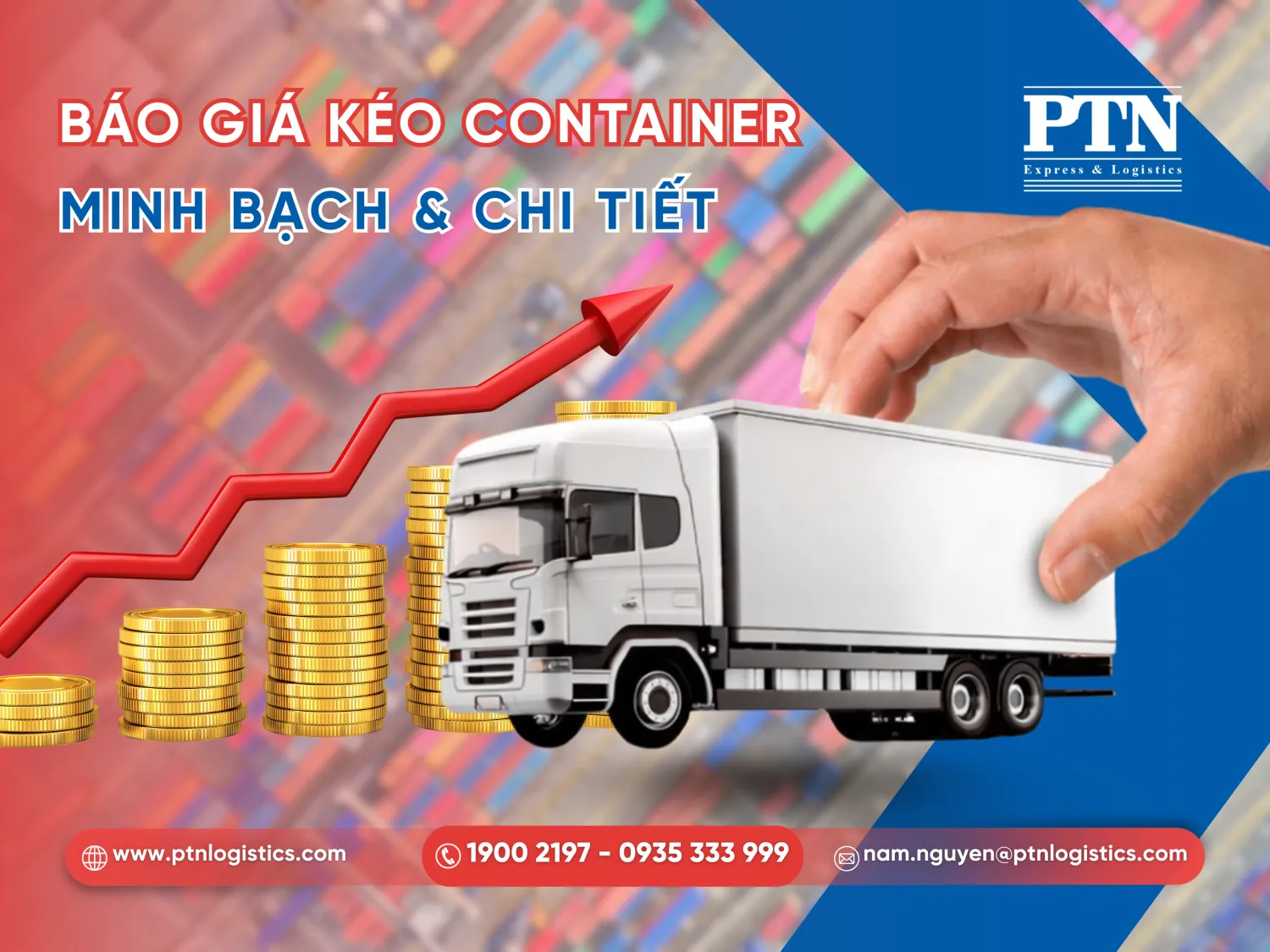 Phí kéo container