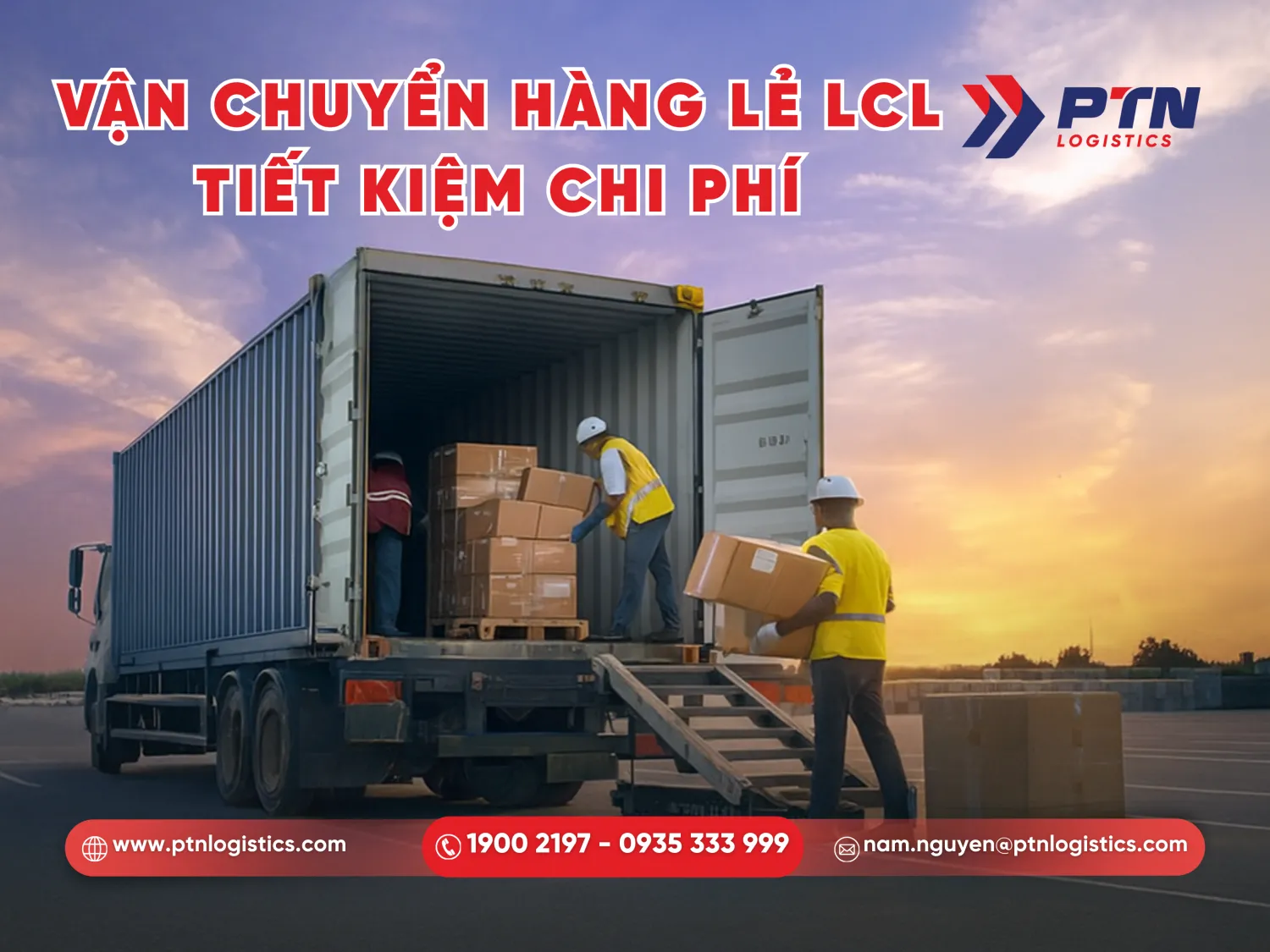 Phương thức vận chuyển hàng lẻ LCL