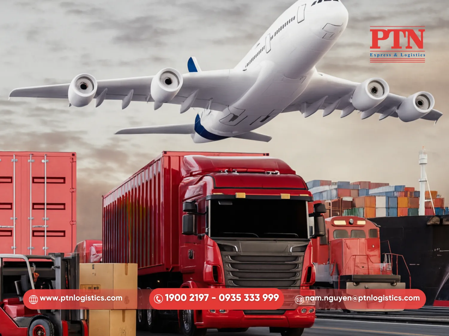 PTN có kinh nghiệm hơn 15 năm trong ngành logistics tuyến US