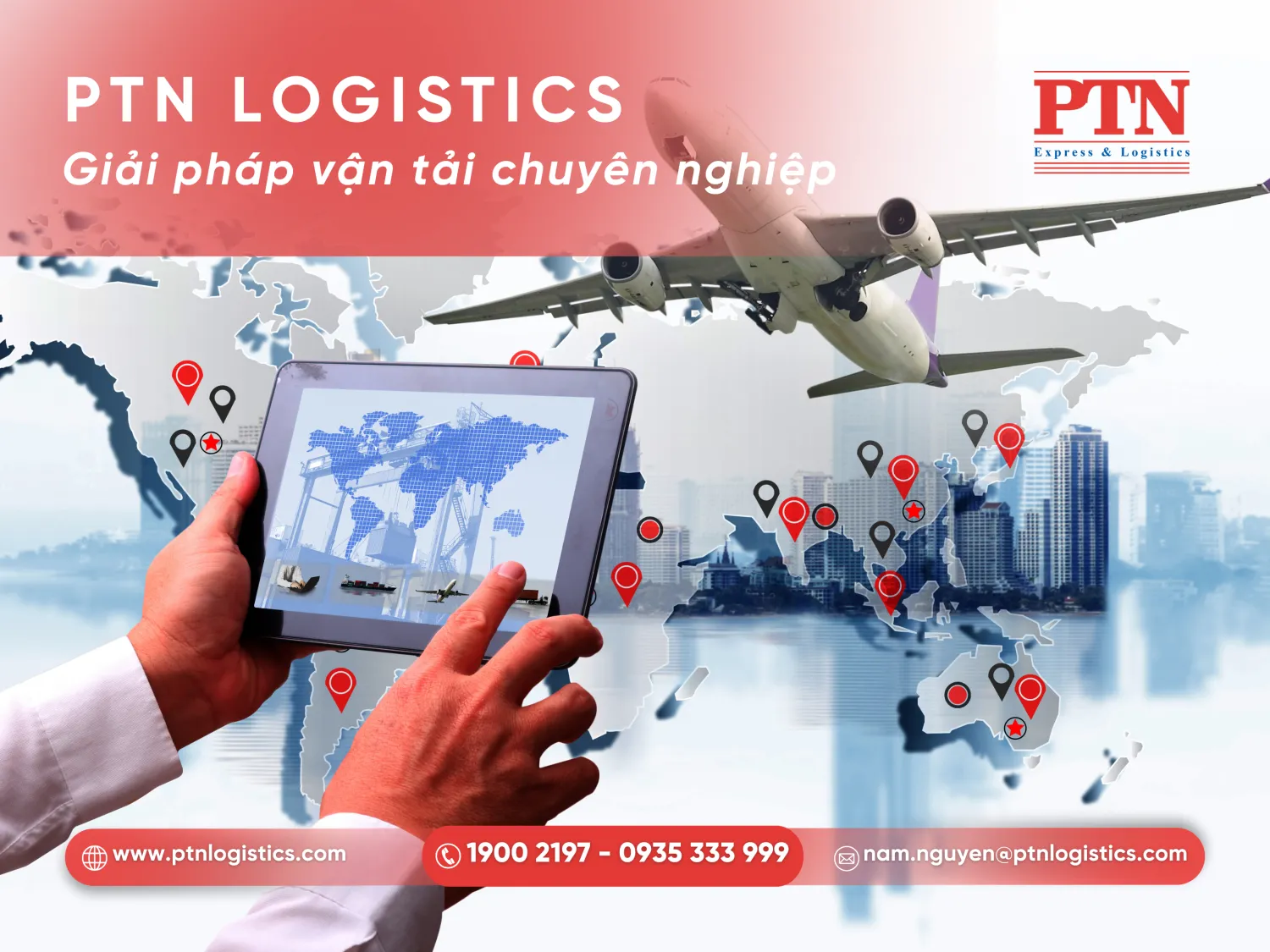 PTN có mạng lưới kết nối toàn cầu