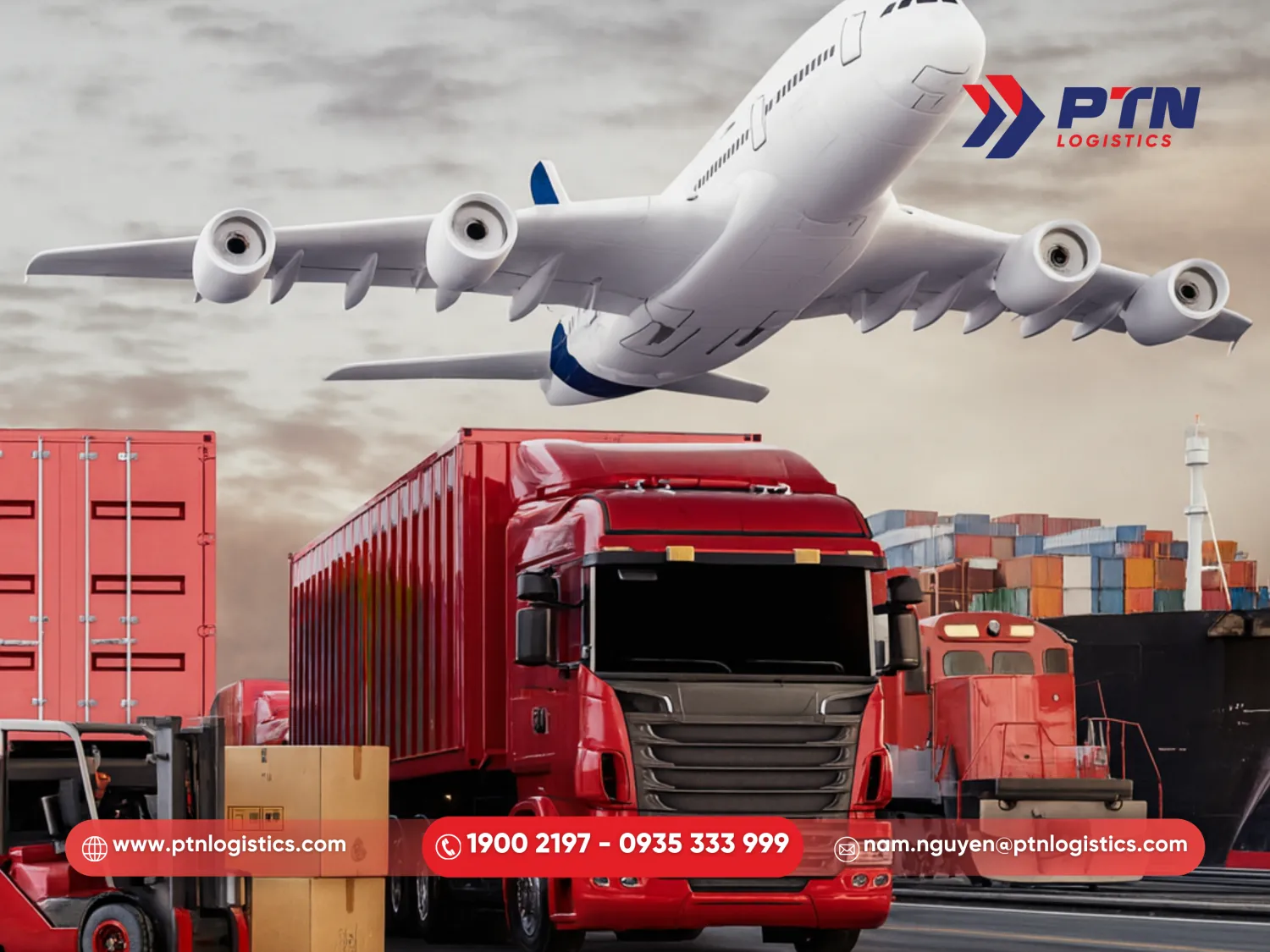 PTN Logistics có kinh nghiệm hơn 15 năm trong ngành logistics tuyến US