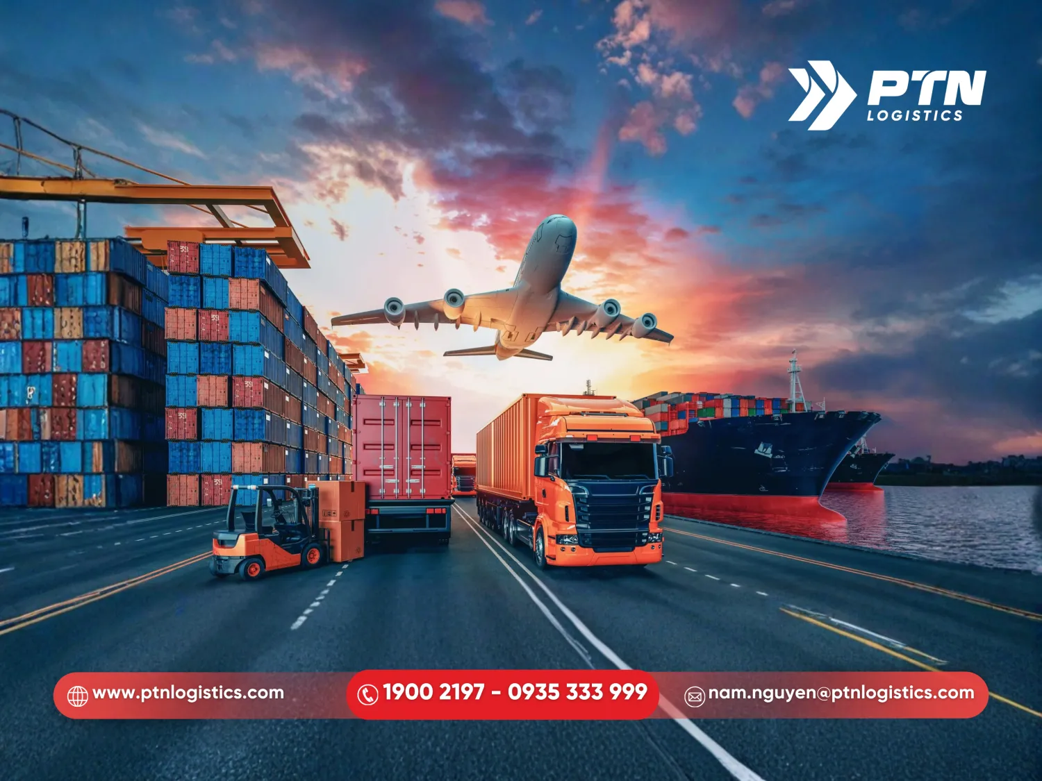 PTN Logistics có năng lực vận tải đa phương thức