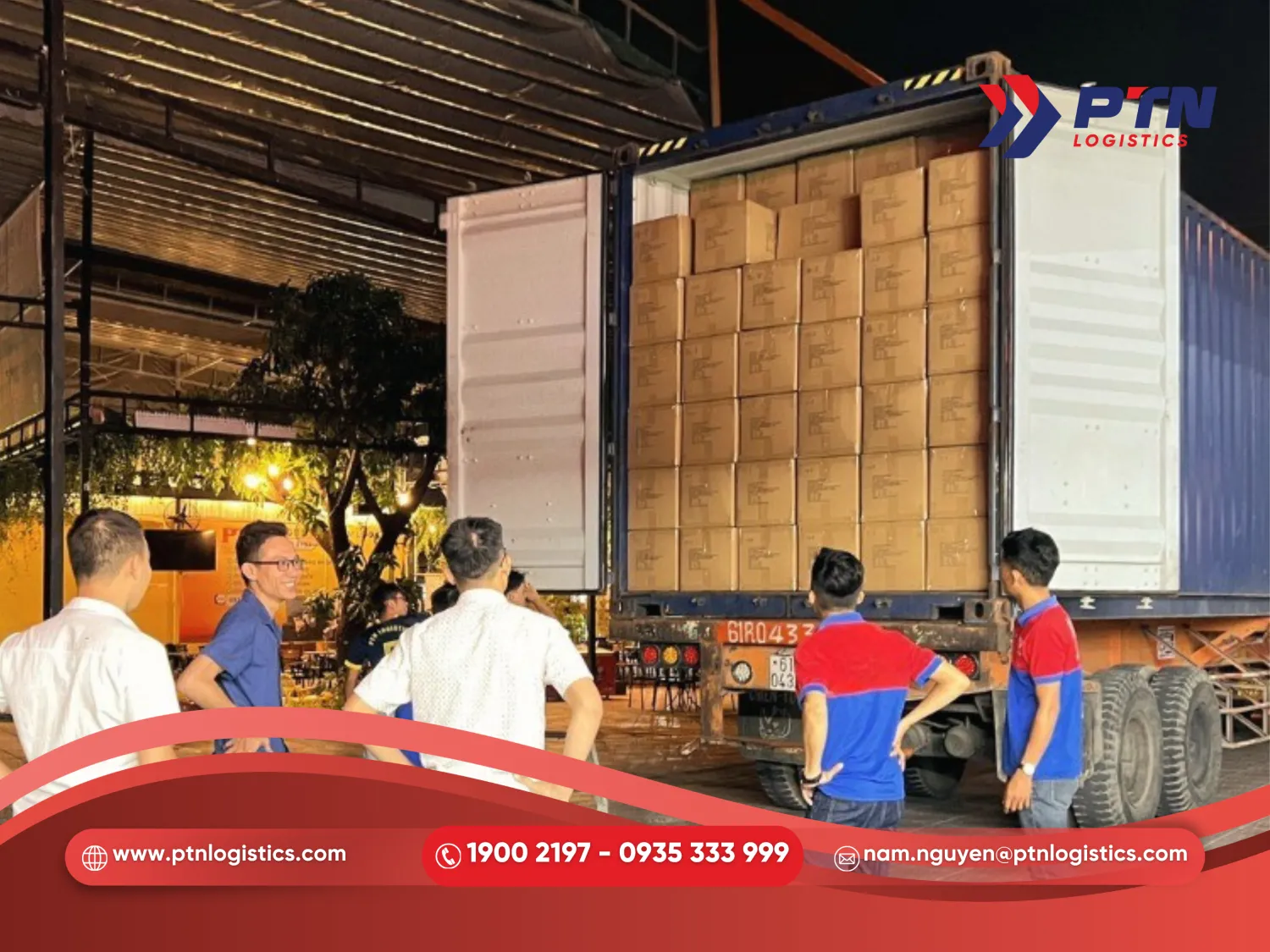 PTN Logistics là đối tác vận chuyển uy tín và chuyên nghiệp