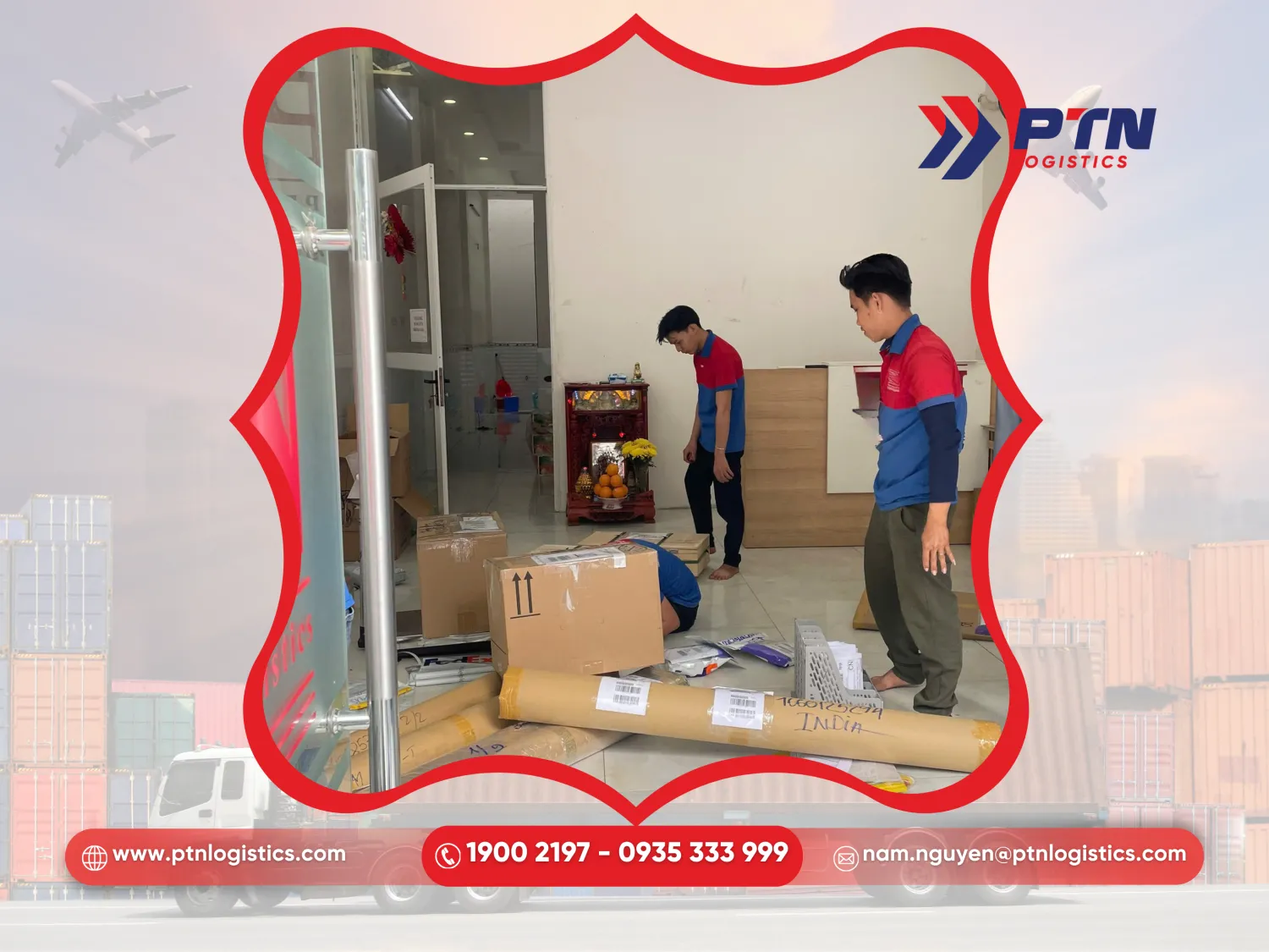 PTN Logistics có đội ngũ nhận sự chuyên nghiệp