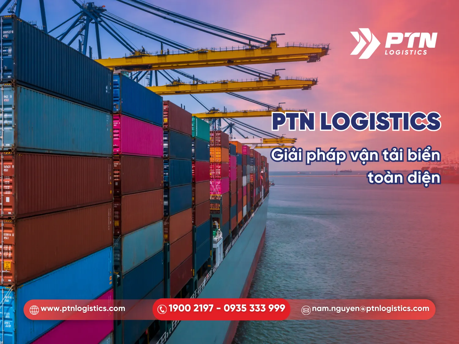PTN Logistics cung cấp dịch vụ chuyên nghiệp