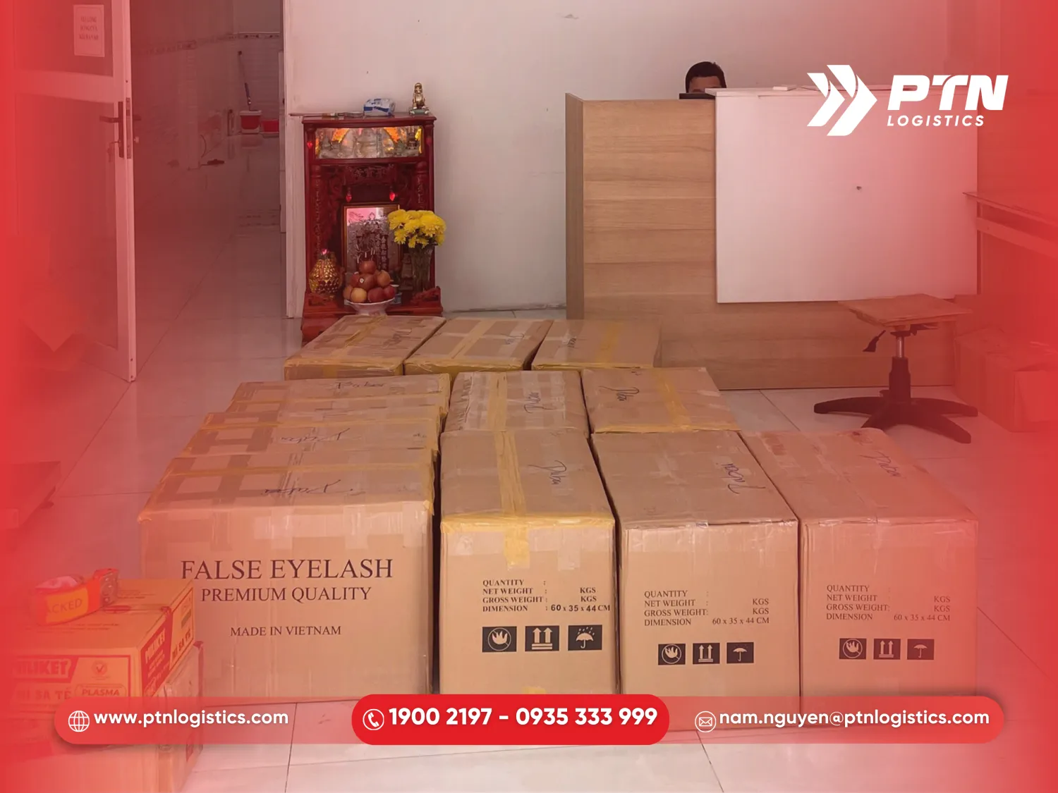 PTN Logistics cung cấp dịch vụ vận tải đi cam chuyên nghiệp