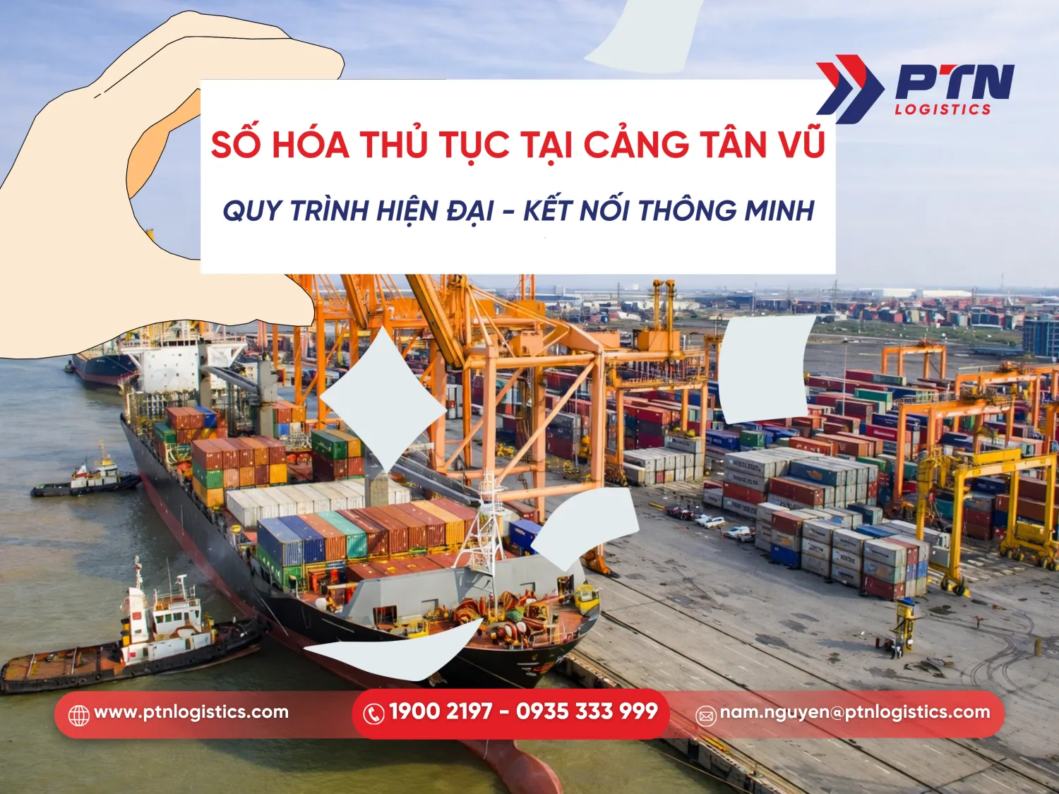 Quy trình các bước làm thủ tục tại cảng Tân Vũ