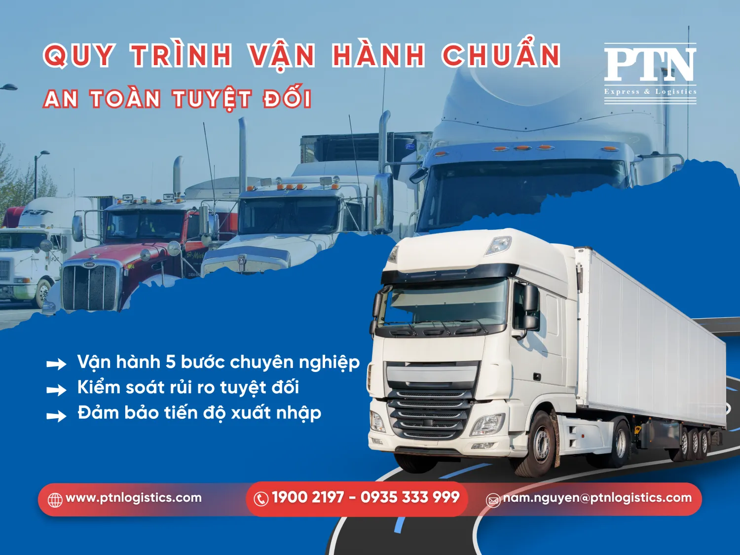 Quy trình kéo container Bình Dương
