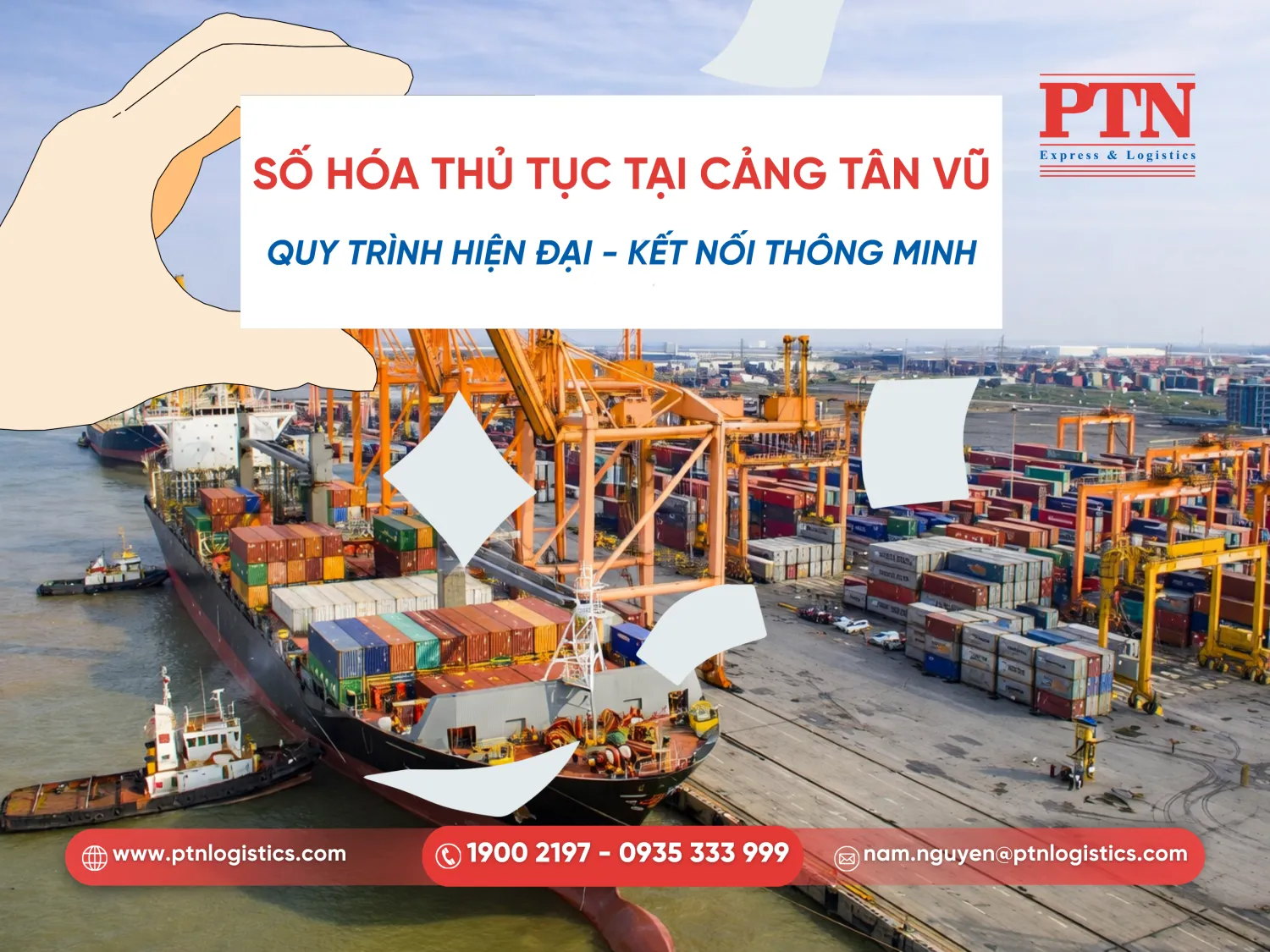 Quy trình làm thủ tục tại cảng Tân Vũ