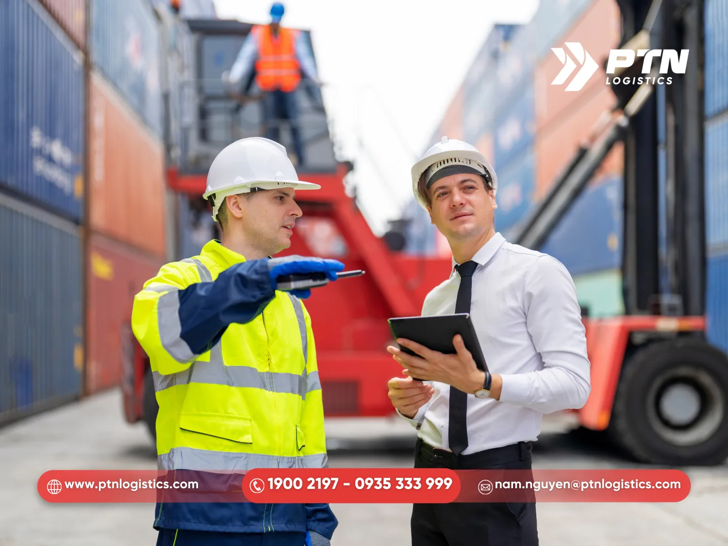 Quy trình nhận giao cont tại bãi