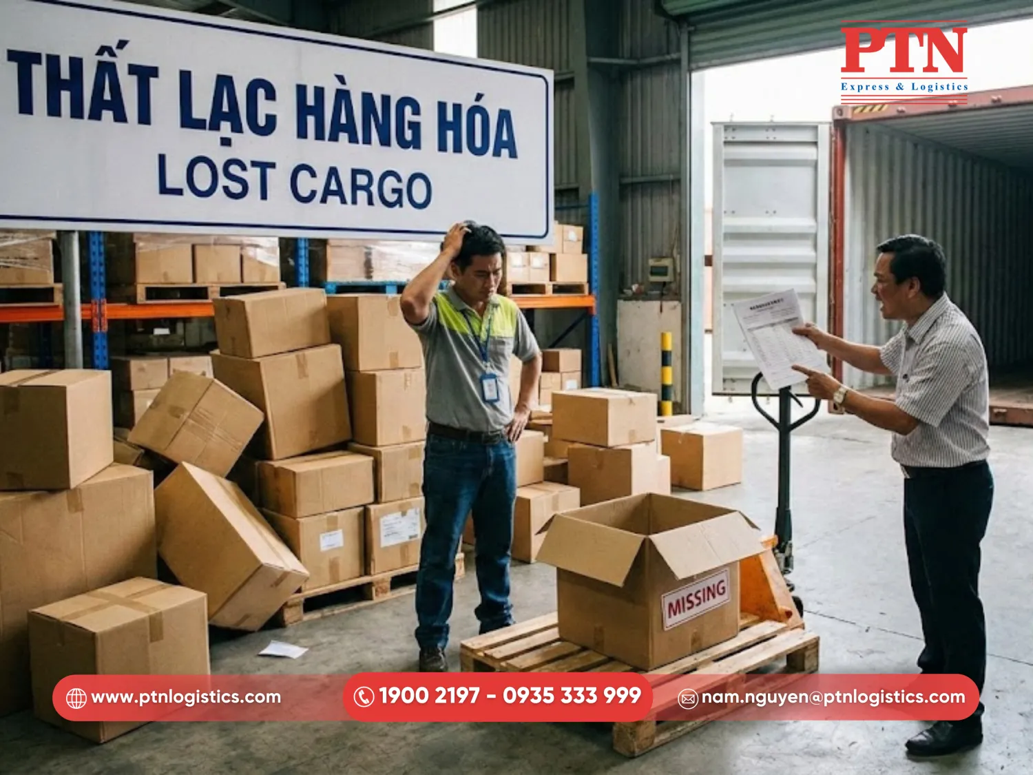 Rủi ro về thất lạc hàng hóa