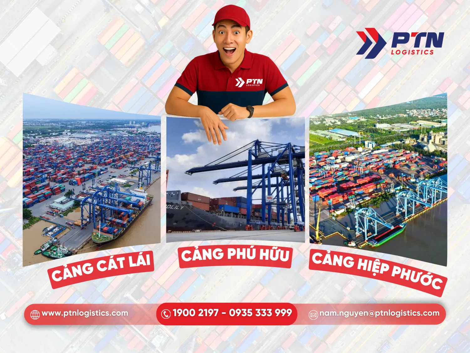 So sánh cảng Phú Hữu với một số cảng biển khác
