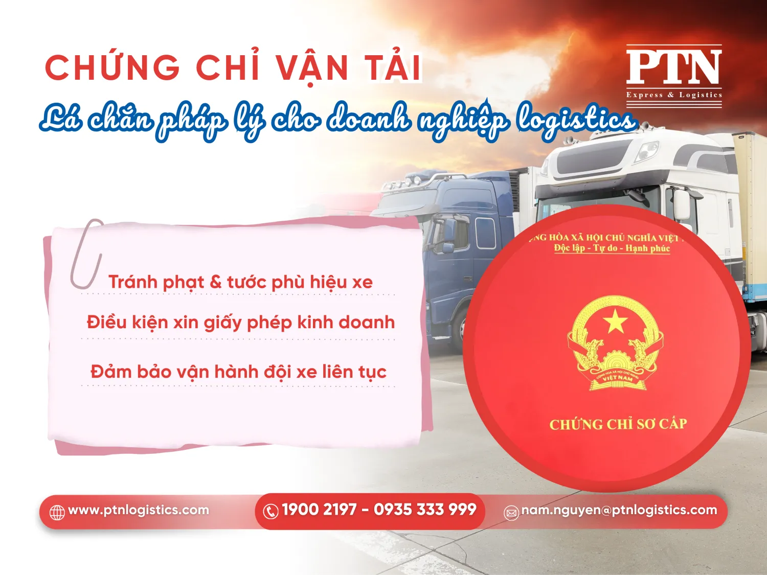 Tầm quan trọng của chứng chỉ đối với doanh nghiệp logistics