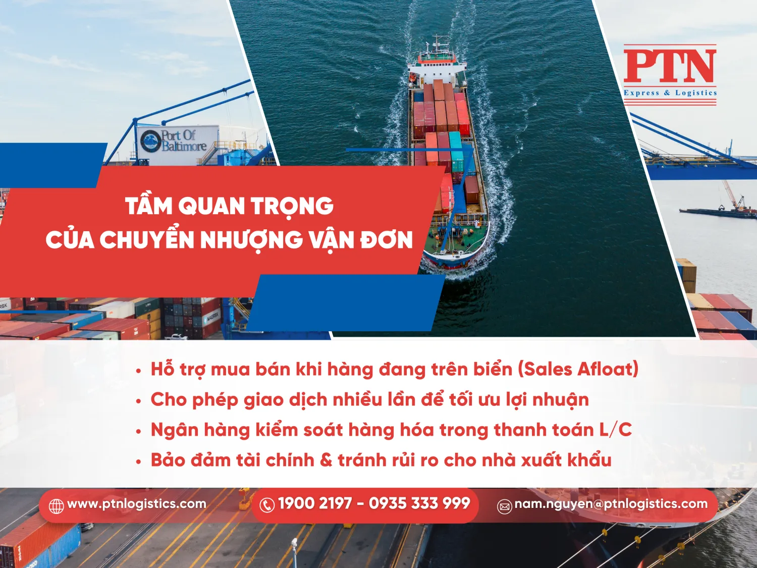 Tầm quan trọng của chuyển nhượng vận đơn