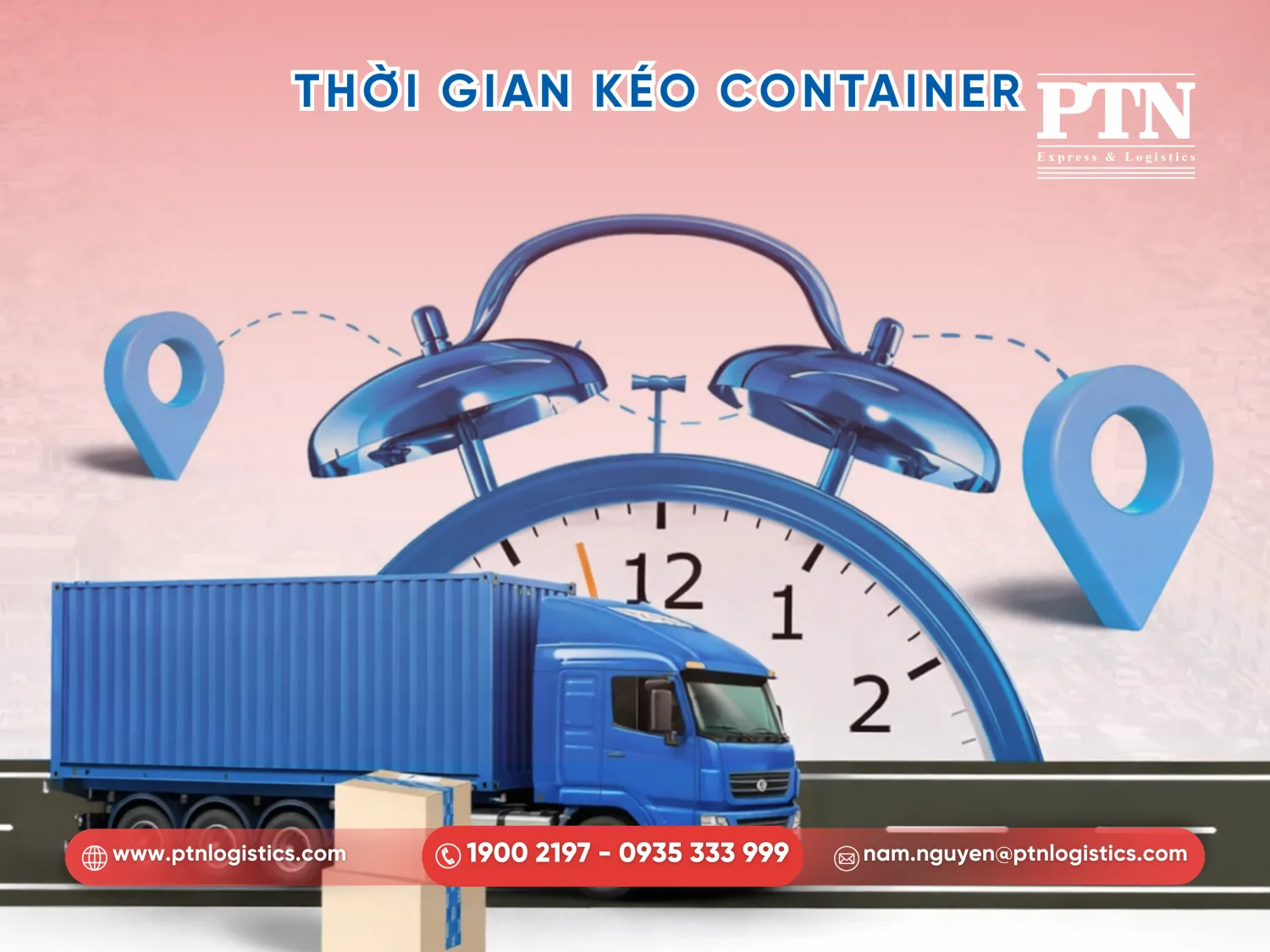 Thời gian kéo container