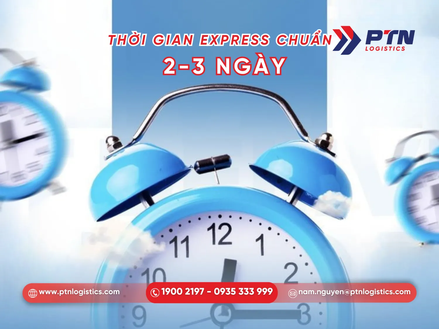 Thời gian vận chuyển express tiêu chuẩn