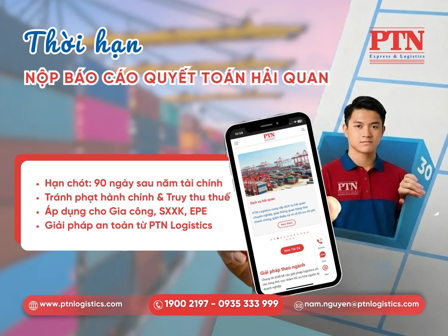 Thời hạn nộp báo cáo quyết toàn hải quan