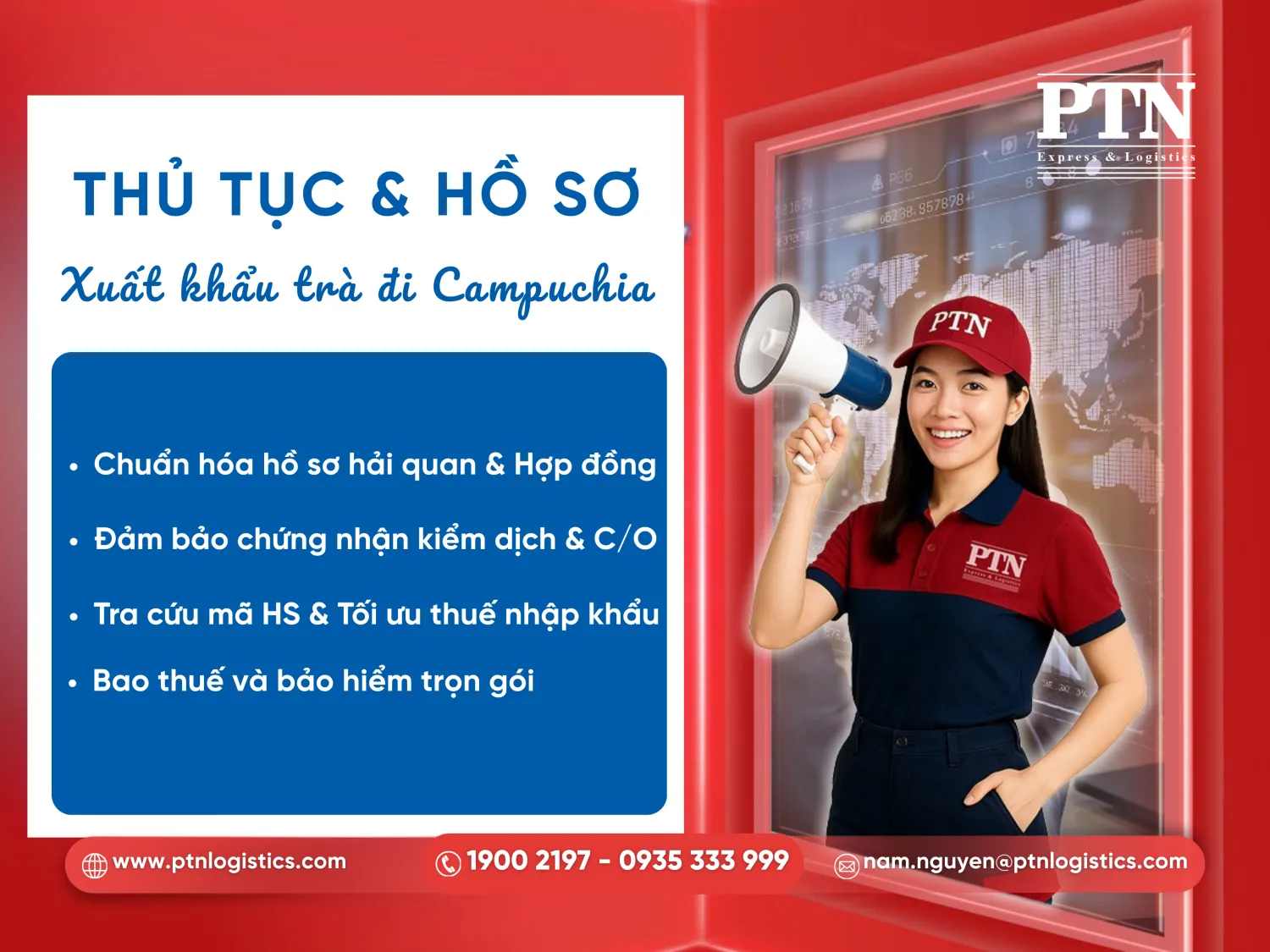 Thủ tục xuất khẩu trà đi Campuchia cần những gì?