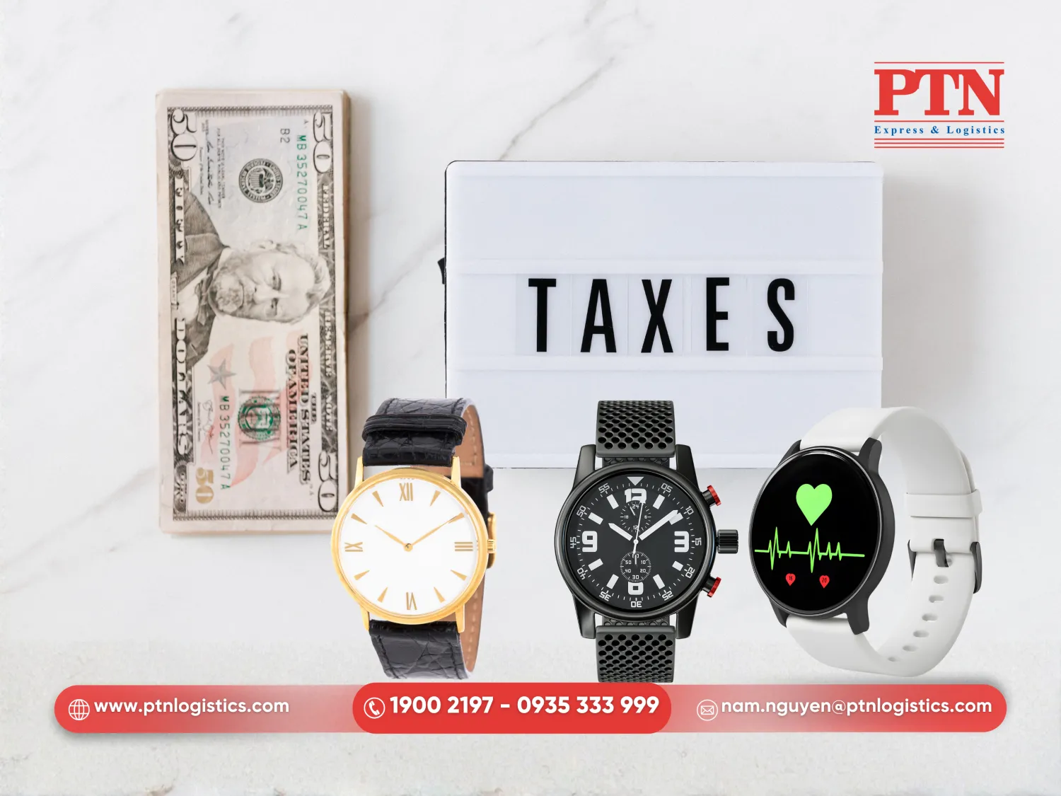 Thuế nhập khẩu của đồng hồ