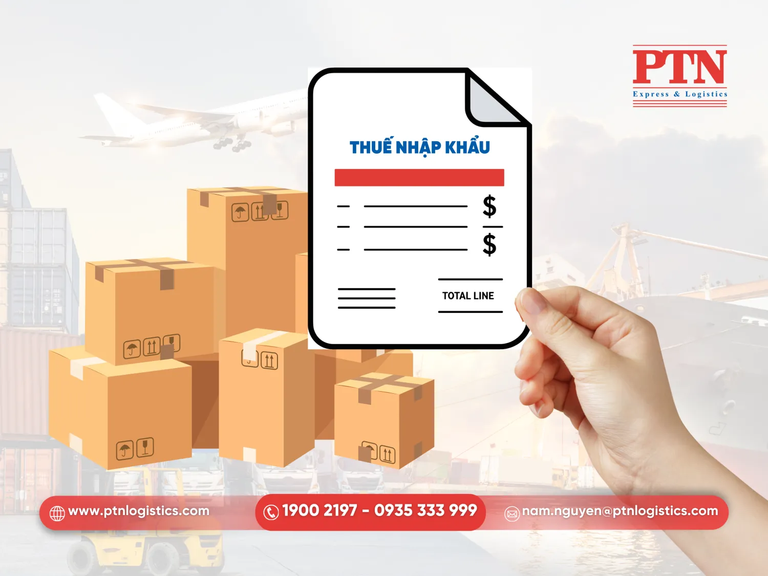 Thuế nhập khẩu là gì trong logistics