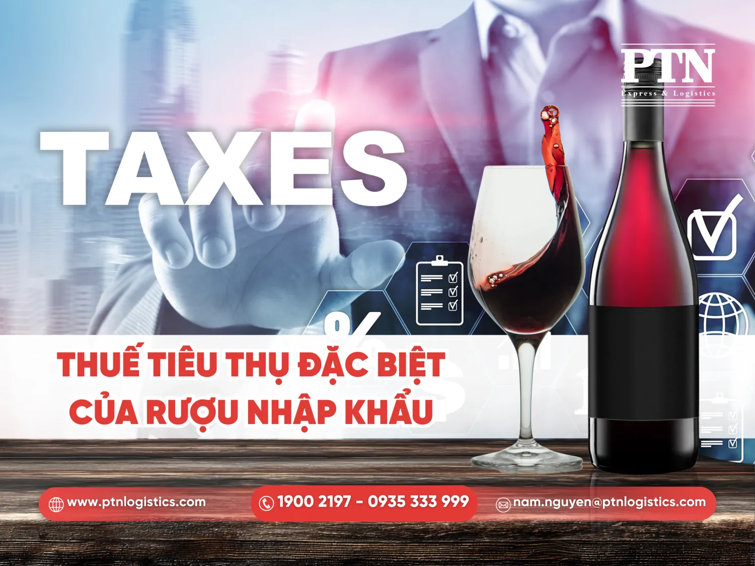 Thuế tiêu thụ đặc biệt rượu nhập khẩu