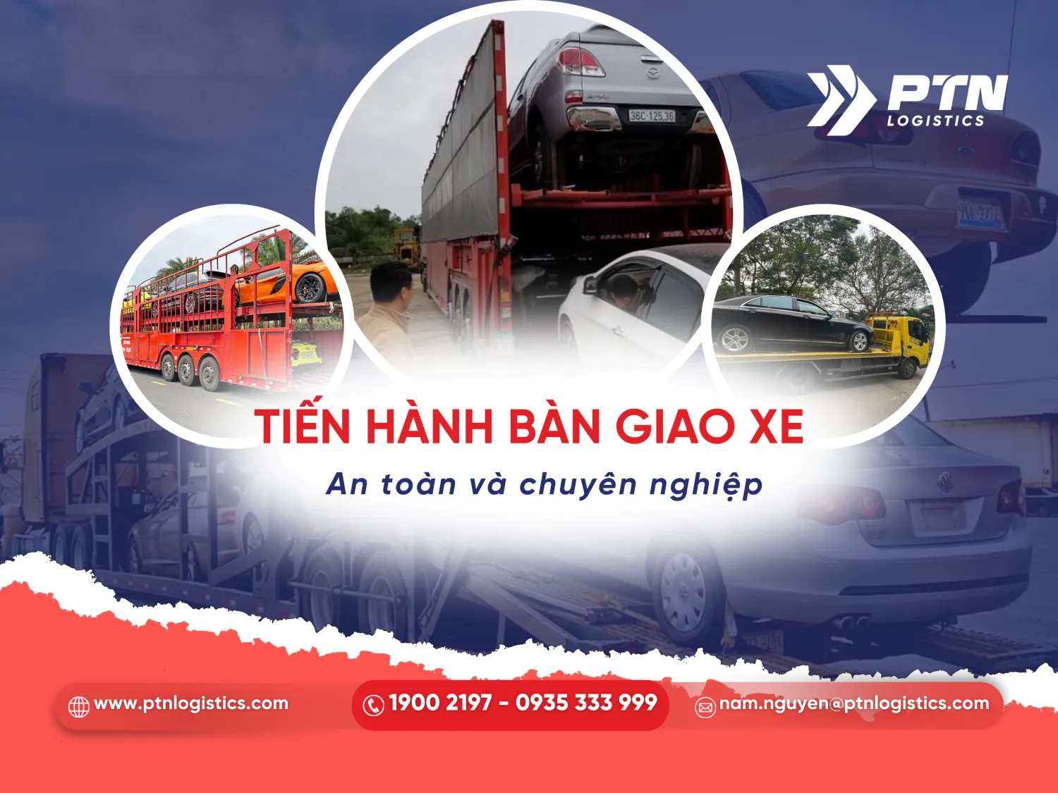Tiến hành bàn giao xe cho khách