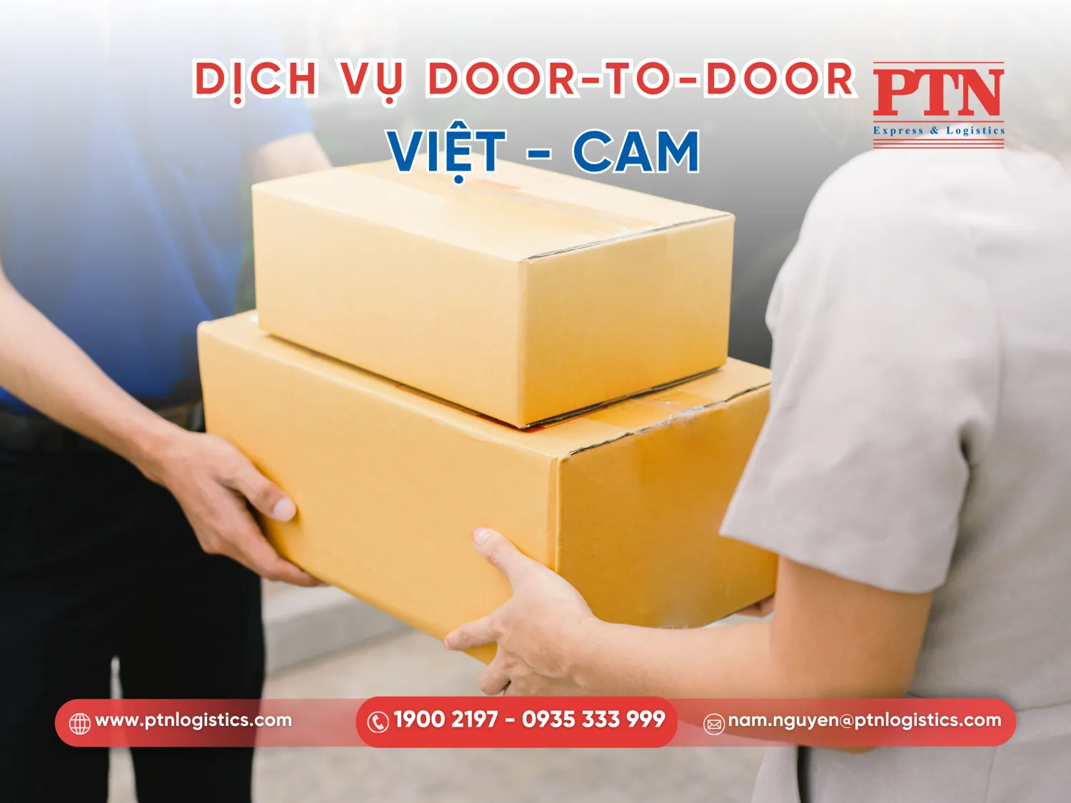 Tiến hành giao hàng tận nơi