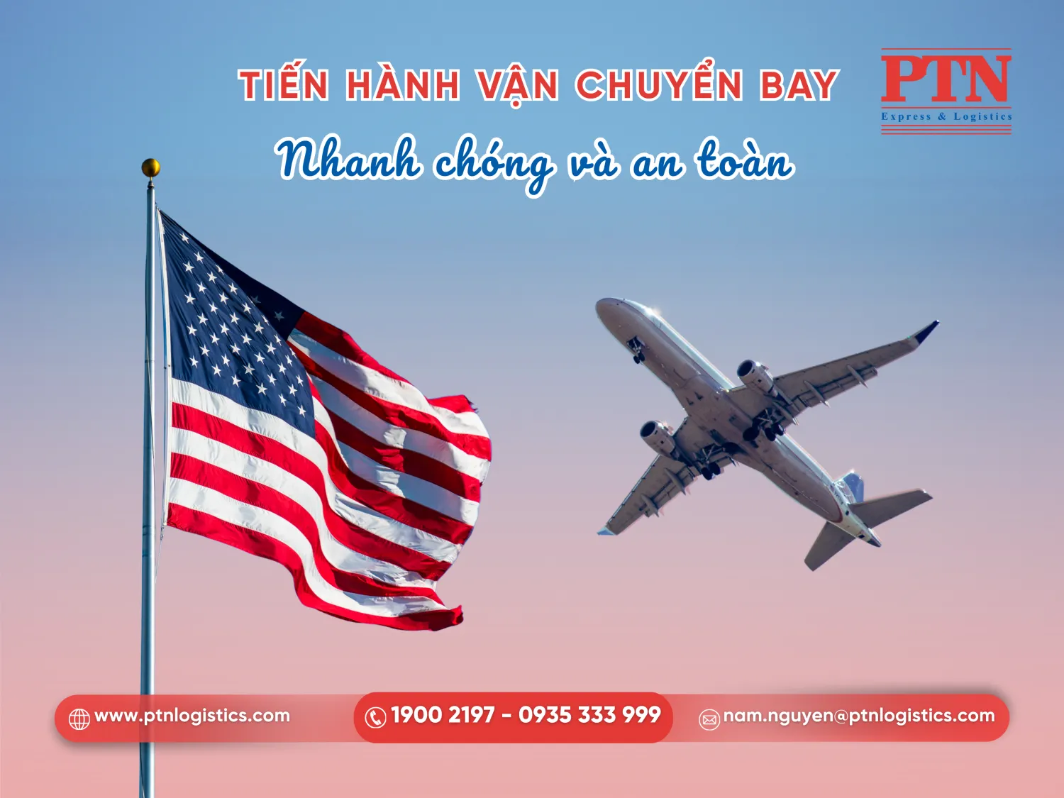 Tiến hành vận chuyển bay