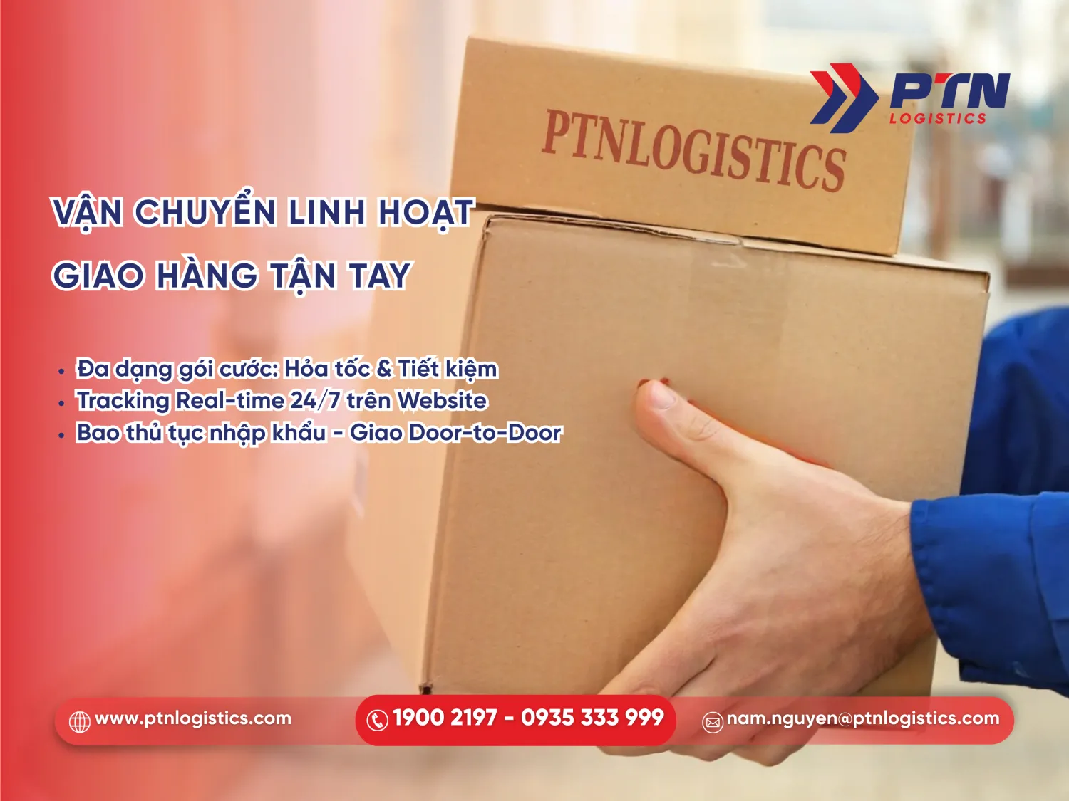 Tiến hành vận chuyển và giao hàng tận tay