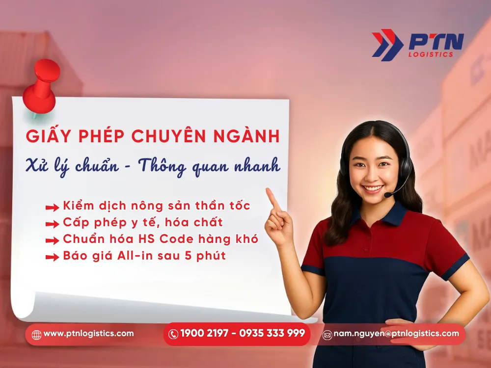 Tiến hành xin giấy phép chuyên ngành