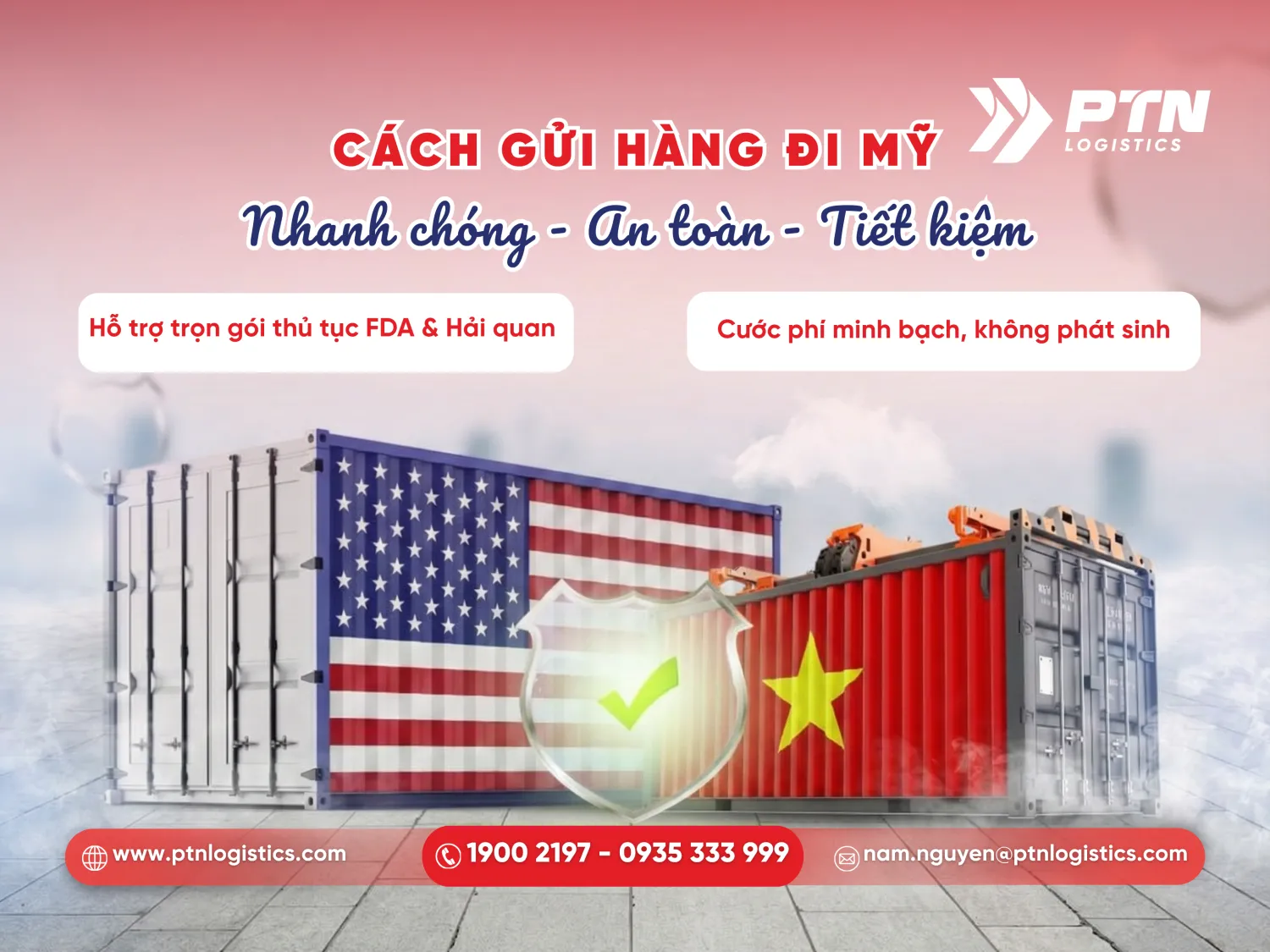 Tìm hiểu cách gửi hàng đi Mỹ