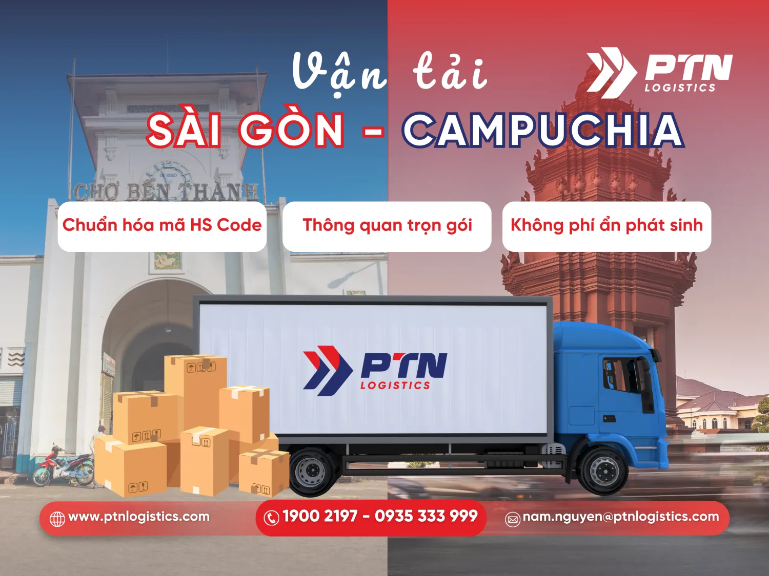 Tìm hiểu dịch vụ gửi hàng từ Sài Gòn đi Campuchia