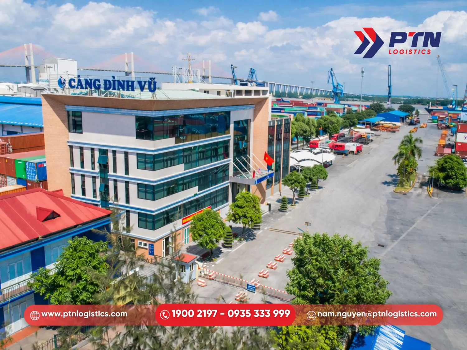 Tìm hiểu dịch vụ kéo container ở cảng Đình Vũ