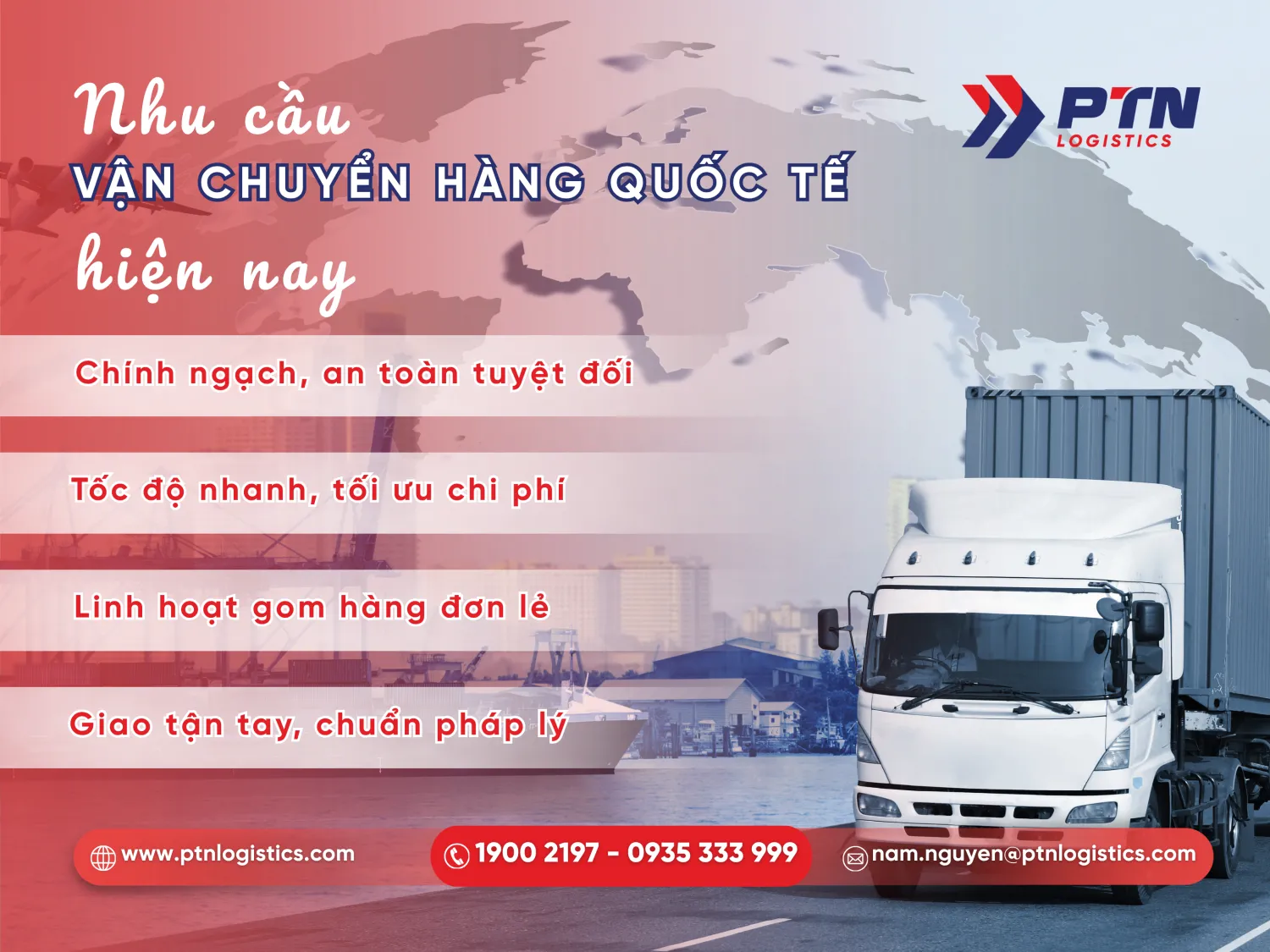 Tìm hiểu nhu cầu vận chuyển hàng quốc tế hiện nay