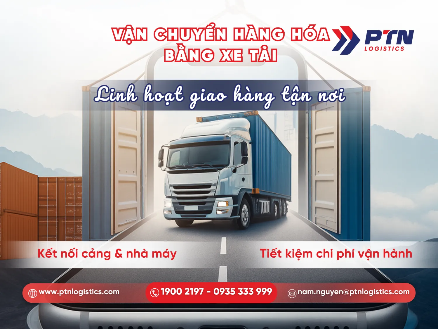 Tìm hiểu quy trình vận chuyển hàng hóa bằng xe tải