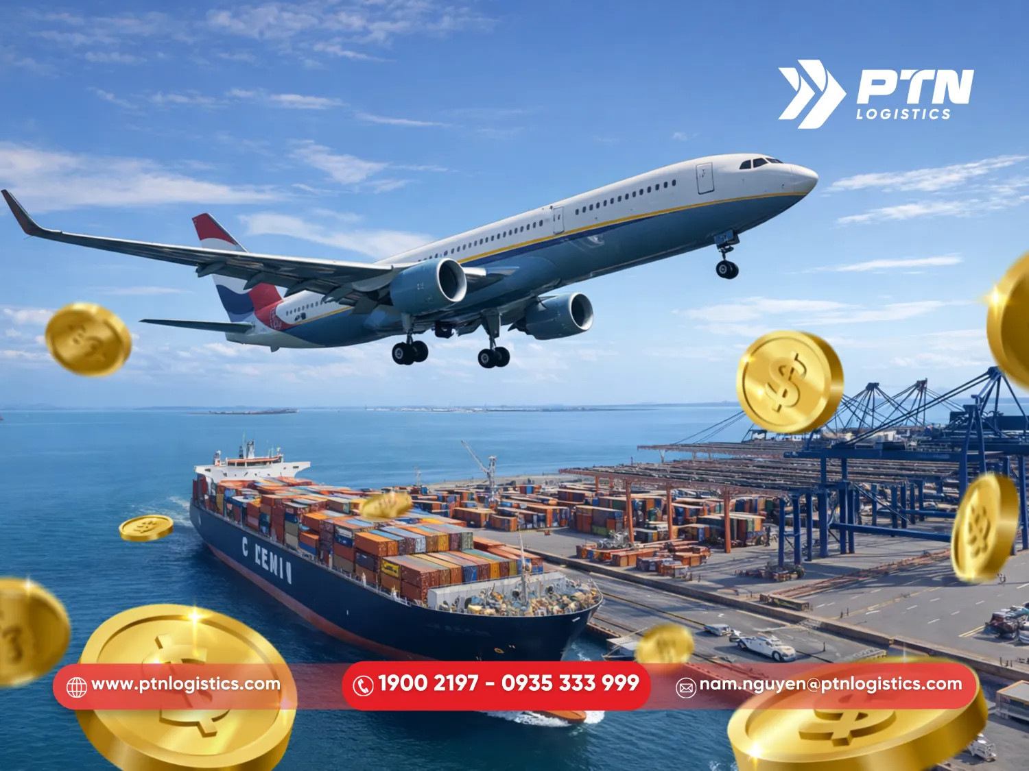 Tối ưu chi phí nhờ có mạng lưới vận tải đa phương thức