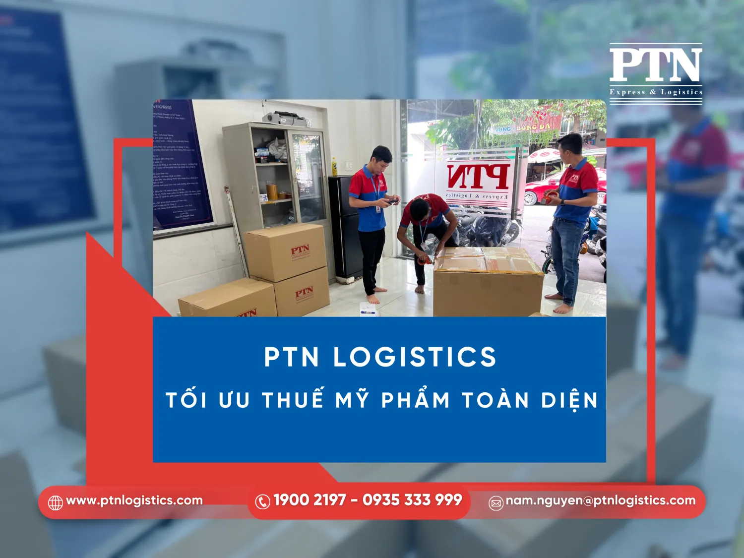 Tối ưu thuế nhập khẩu mỹ phẩm cùng PTN