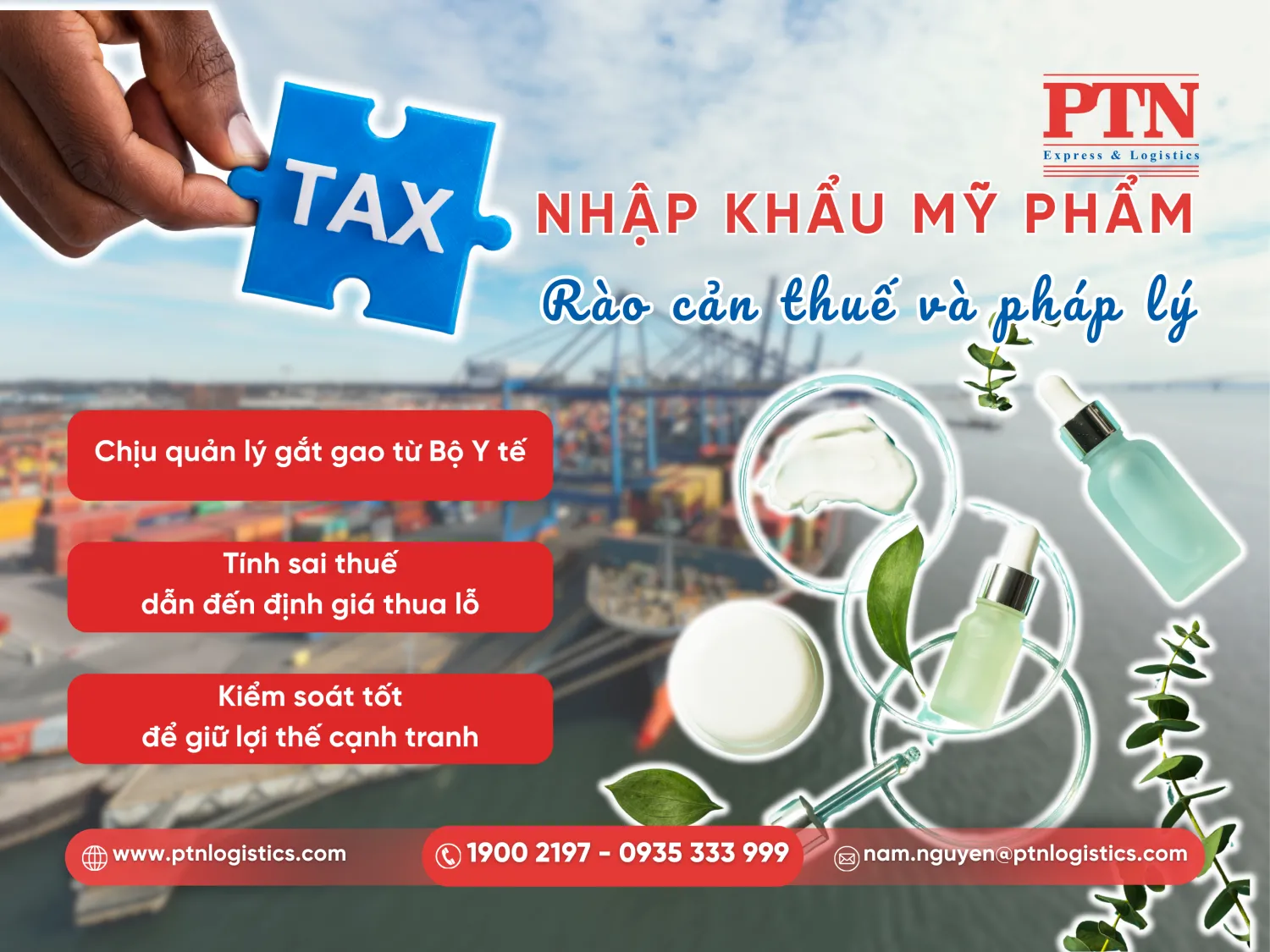 Tổng quan về thuế nhập khẩu mỹ phẩm