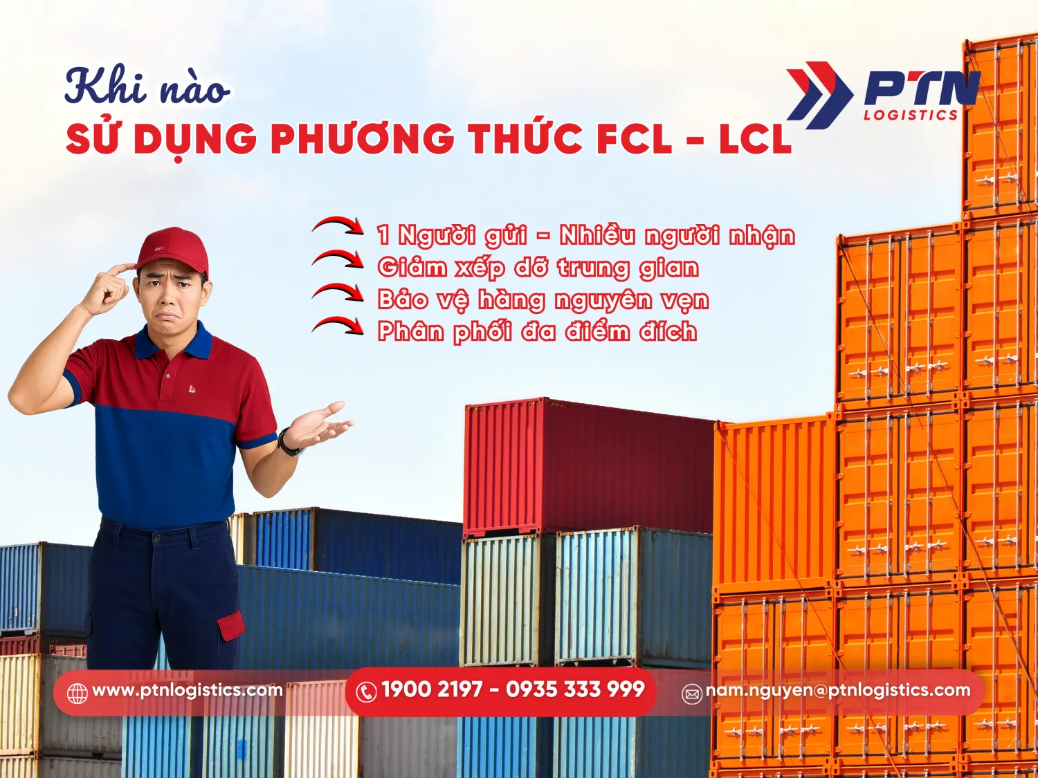 Trường hợp nào nên dùng FCL LCL