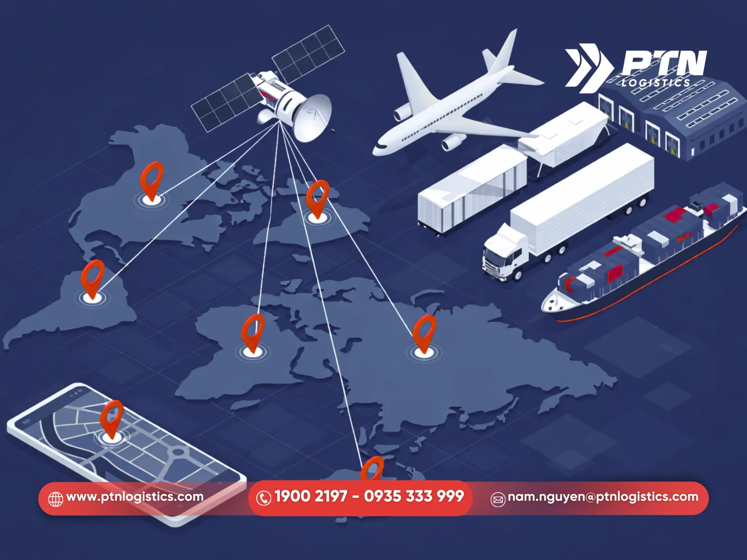 Tuyến đường và phương thức vận chuyển hàng hóa